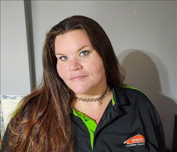SERVPRO employee named Crystal with brown hair